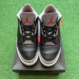 Jordan Black Cement 3s Size 9.5