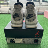 Jordan 2015 White Cement 4s Size 10.5
