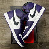 Jordan Court Purple 1s Size 11