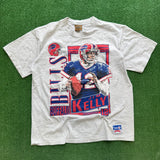 Vintage Buffalo Bills Kelly Tee Size L