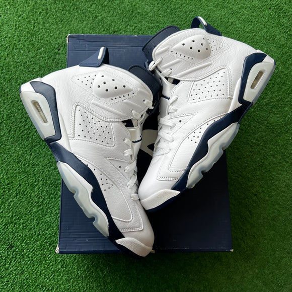 Jordan Midnight Navy 6s Size 11