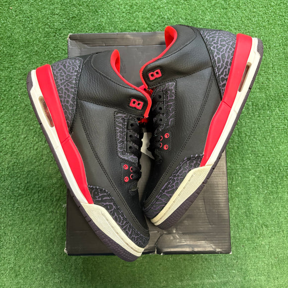 Jordan Crimson 3s Size 7Y