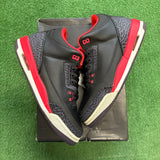 Jordan Crimson 3s Size 7Y