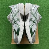 ASICS White Forest Green Gel 1130s Size 12