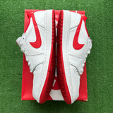 Jordan University Red Low 1s Size 12