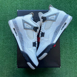 Jordan White Cement 4s Size 9.5
