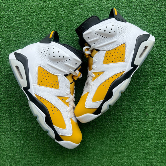Jordan Yellow Ochre 6s Size 9.5