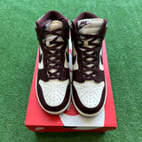 Jordan Burgundy Crush High Dunk Size 8.5W/7M
