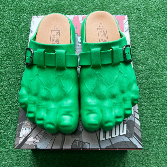 Bravest Studios Hulk Foot Clog Size 11