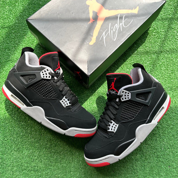 Jordan Bred 4s Size 10