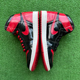 Jordan Patent Bred 1s Size 8.5