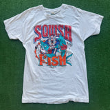 Vintage Buffalo Bills Squish the Fish Tee Size XL