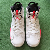 Jordan White Infrared 6s Size 5.5Y