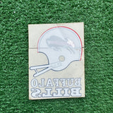Vintage Buffalo Bills Window Decal Sticker