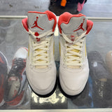 Jordan Fire Red 5s Size 8
