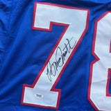 Vintage Buffalo Bills Bruce Smith Autographed Jersey Size XL