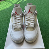 Jordan White Oreo 4s Size 9.5