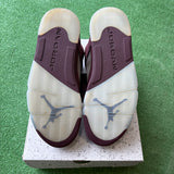 Jordan Burgundy 5s Size 10.5