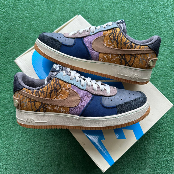 Nike Travis Scott Catus Jack Air Force 1s Size 11