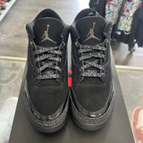 Jordan Black Cat 3s Size 7.5