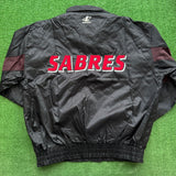 Vintage Buffalo Sabres Windbreaker Jacket Size XL