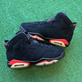 Jordan Black Infrared 6s Size 6Y
