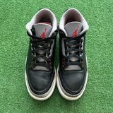 Jordan Black Cement 3s Size 10