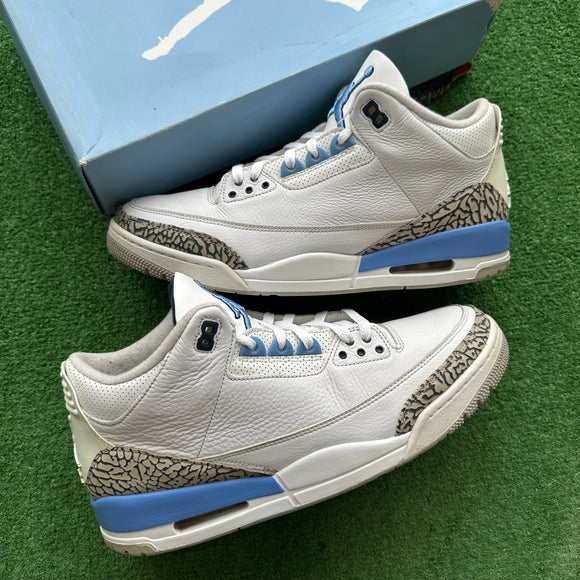 Jordan UNC 3s Size 13