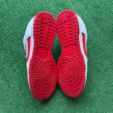 Nike University Red Low Dunk Size 11