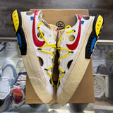 Nike Off White University Red Low Blazer Size 11