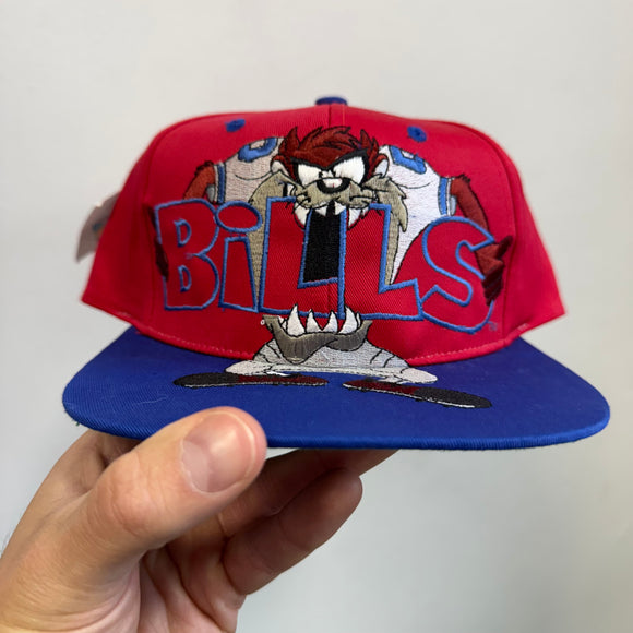 Vintage Buffalo Bills Taz Snapback Hat