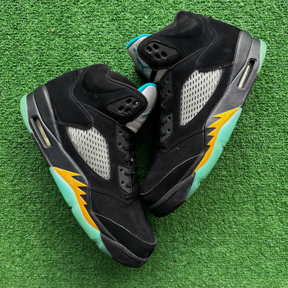 Jordan Aqua 5s Size 9.5