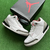 Jordan 2012 White Cement 3s Size 11.5