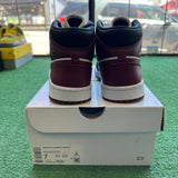 Jordan Dark Beetroot Mid 1s Size 7W/5.5M