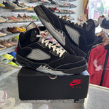 Jordan Reimagined Black Metallic 5s Size 12
