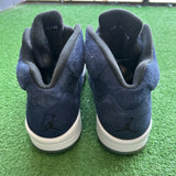 Jordan Midnight Navy 5s Size 12