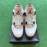 Jordan White Cement 4s Size 9
