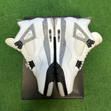 Jordan White Cement 4s Size 8.5