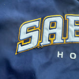 Vintage Buffalo Sabres Windbreaker Jacket Size 2XL