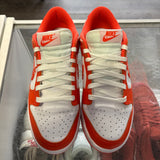 Nike Paisley Pack Orange Low Dunks Size 8.5W/7M
