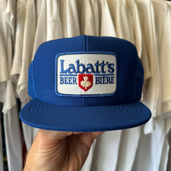Vintage Labatt Blue Trucker Hat