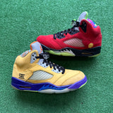 Jordan What The 5s (Missing Insoles) Size 9