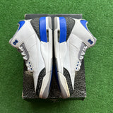 Jordan Racer Blue 3s Size 8.5
