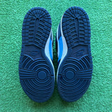 Nike University Blue White Low Dunks Size 5Y