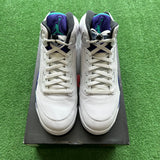 Jordan Grape 5s Size 10