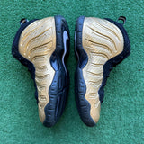 Nike Metallic Gold Little Posite Size 7Y