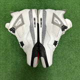 Jordan White Cement 4s Size 10.5