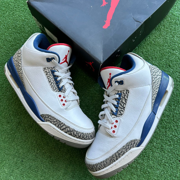 Jordan True Blue 3s Size 11