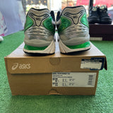 ASICS White Malachite Green Gel Kayano 14 Size 9.5