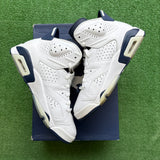 Jordan Midnight Navy 6s Size 9.5